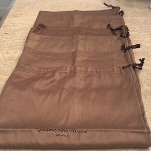 Bundle of 6 Gianvito Rossi Milano Dust Bags